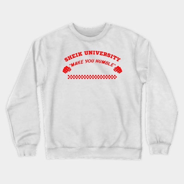 Iron Sheik University Crewneck Sweatshirt by PopVultureStore